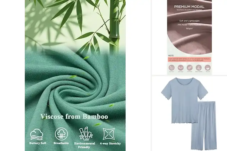 Detailed view of Best Ultra Soft Sleepwear For Sensitive Skin