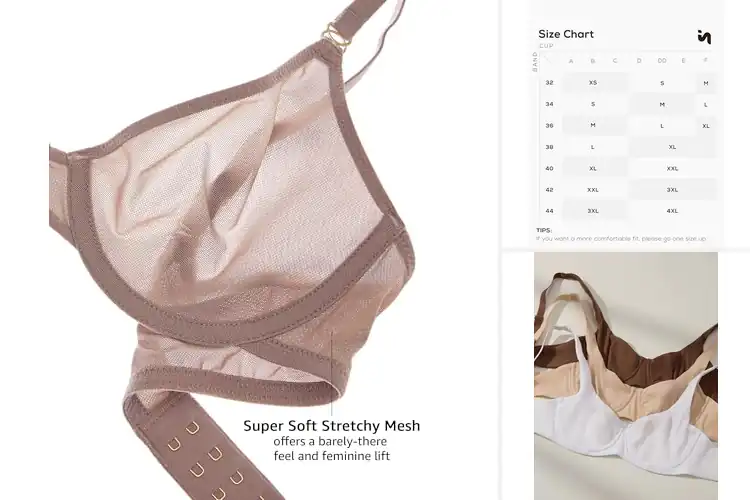 Detailed view of Best Unlined Bras: Top 10 Picks for Ultimate Comfort & Style