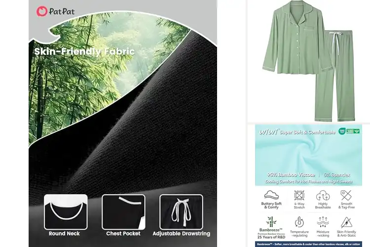 Detailed view of Best Viscose From Bamboo Pajamas