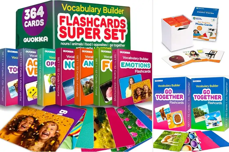 Detailed view of Best Vocabulary Building Flash Cards For Preschoolers