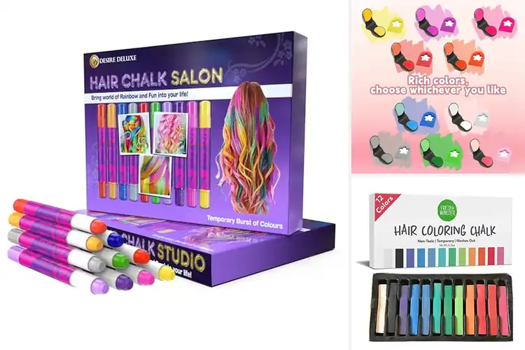 Detailed view of Best Washable Hair Chalk