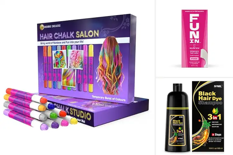 Detailed view of Best Washable Hair Dye: Top 10 Bold, Commitment-Free Shades