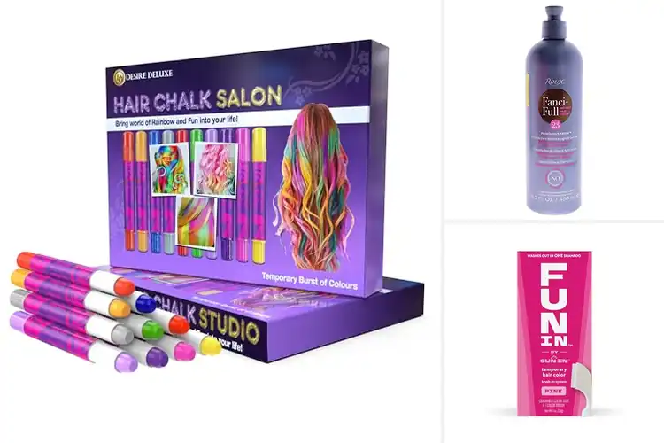 Detailed view of Best Washable Temporary Hair Color