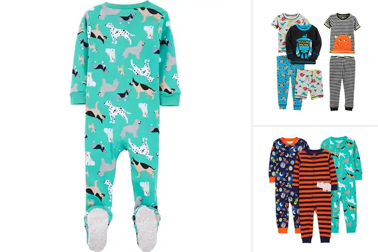 Detailed view of Best Year-Round Pajamas for Toddlers